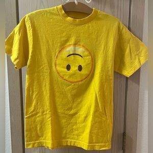 Anti social social club smiley face tee